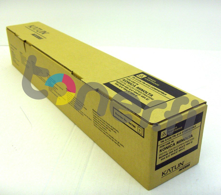 Konica Minolta TN512K/TN324K Värikasetti Musta Katun p/n 44786