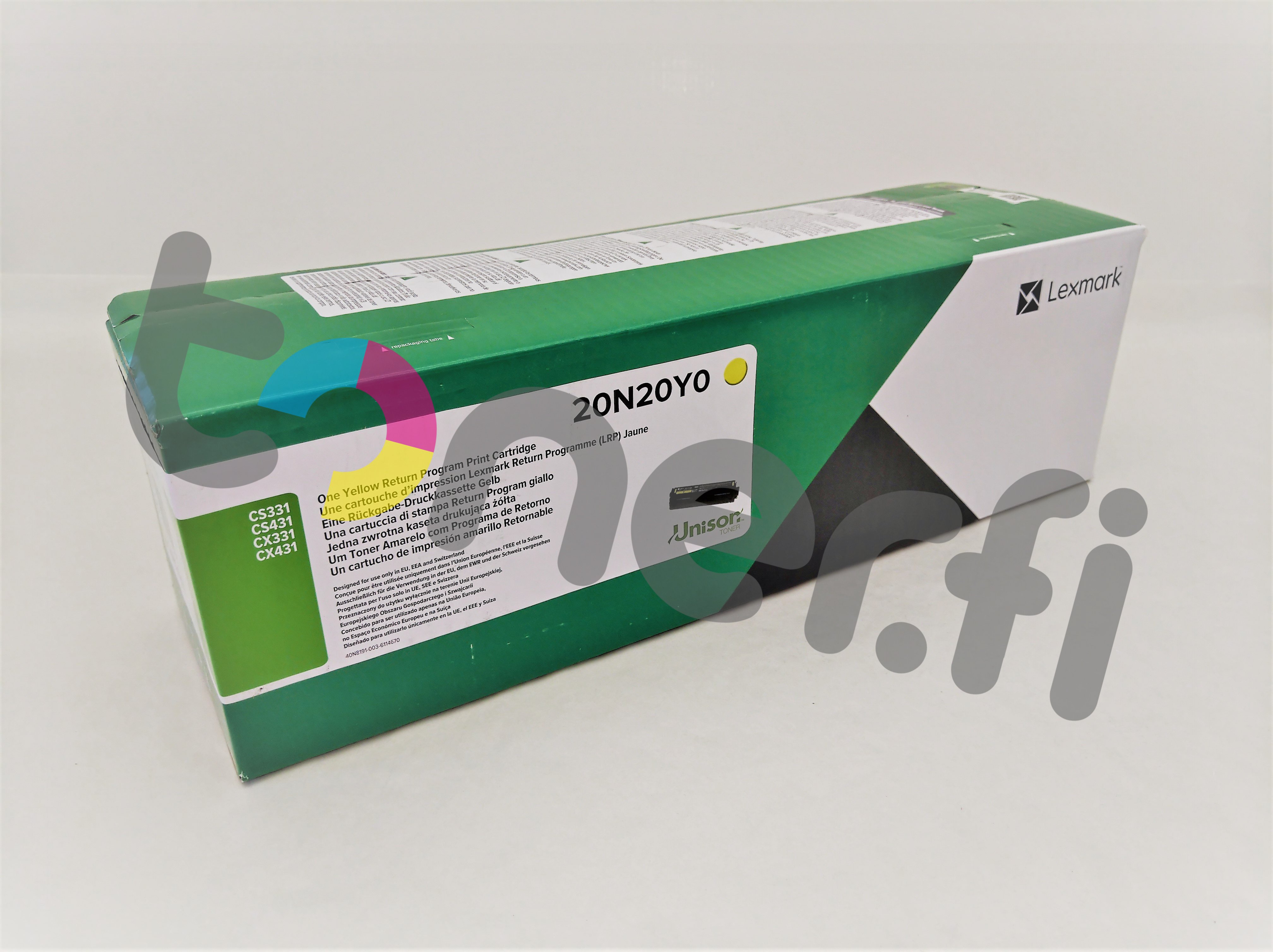 Lexmark CS331 Värikasetti Keltainen 20N20Y0