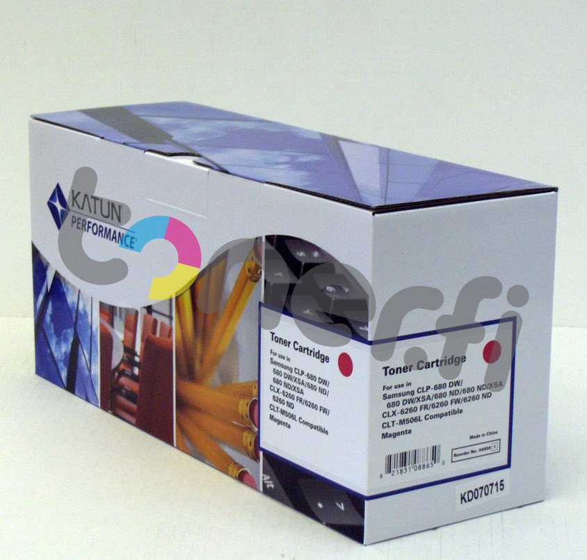 Samsung CLT-M506L Värikasetti Punainen Katun p/n 44859