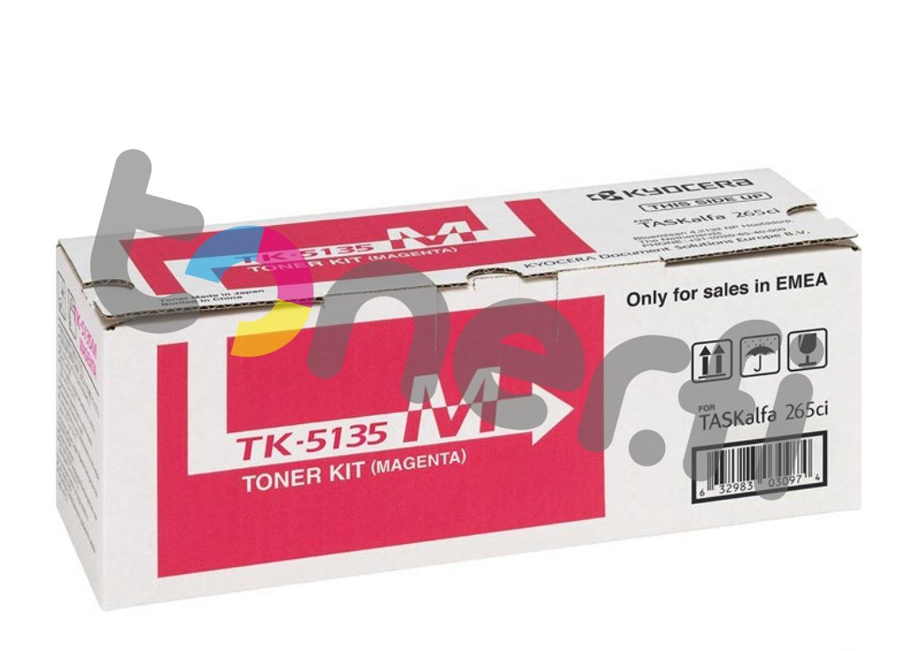 Kyocera TK-5135M Värikasetti Punainen [1 kpl jäljellä] 