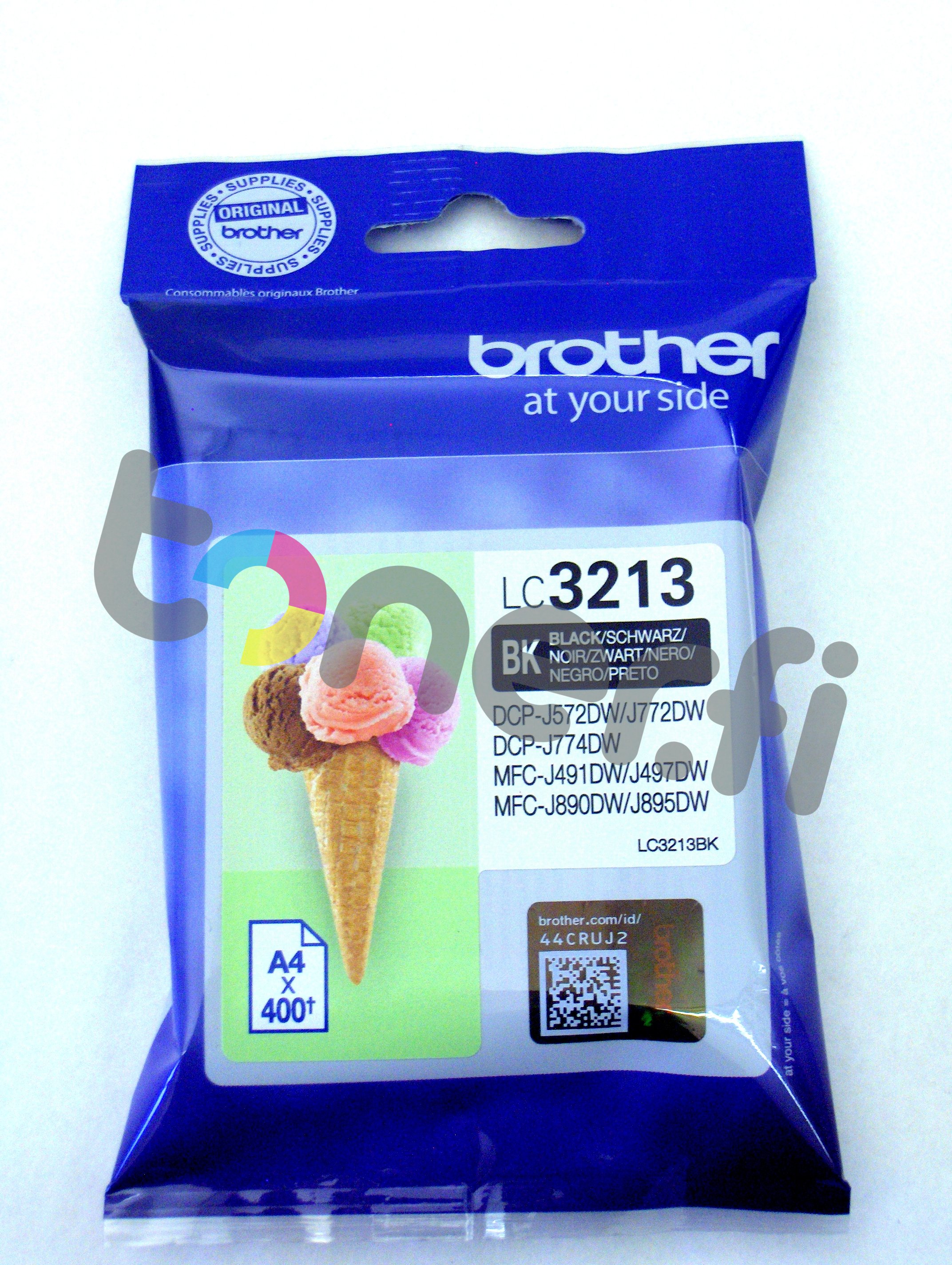 Brother LC3213BK Muste Musta