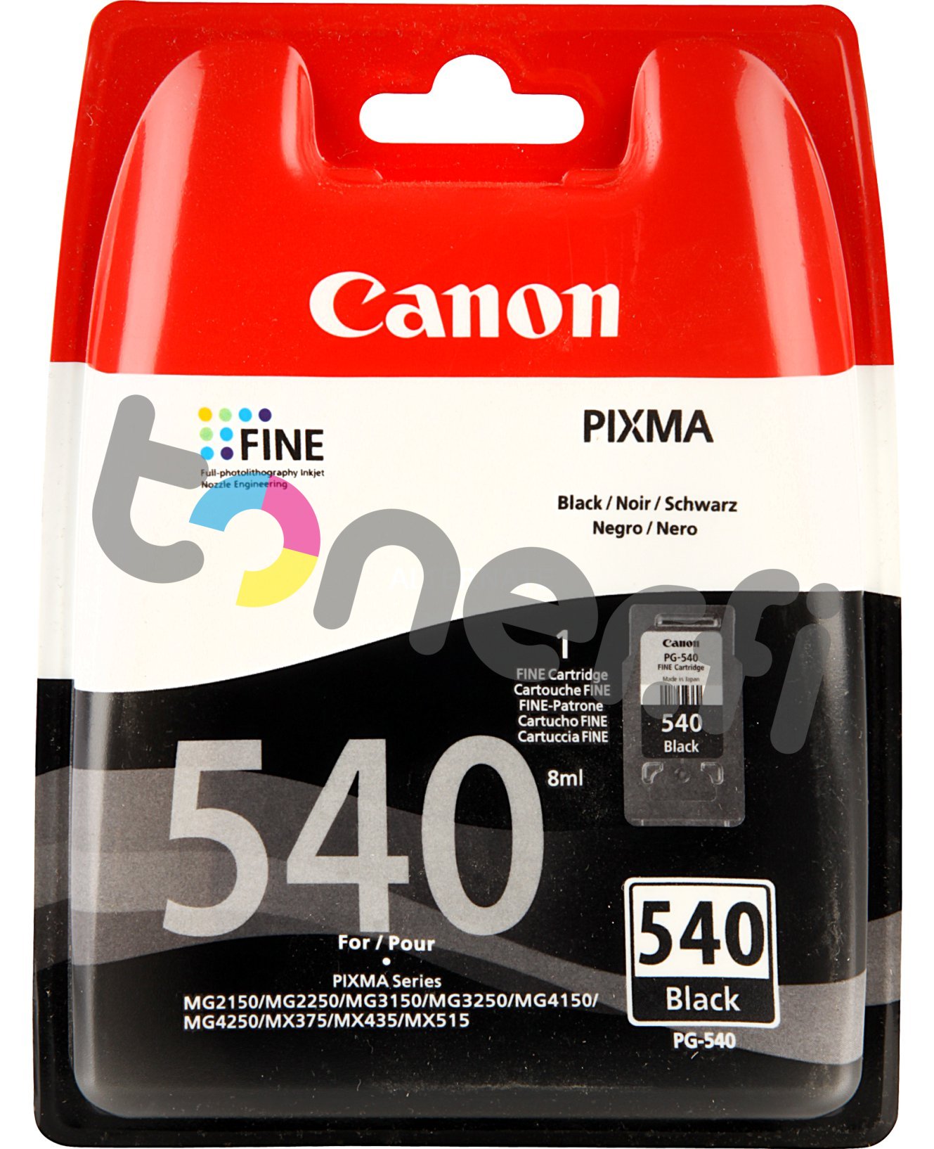Canon PG-540 Musta Muste
