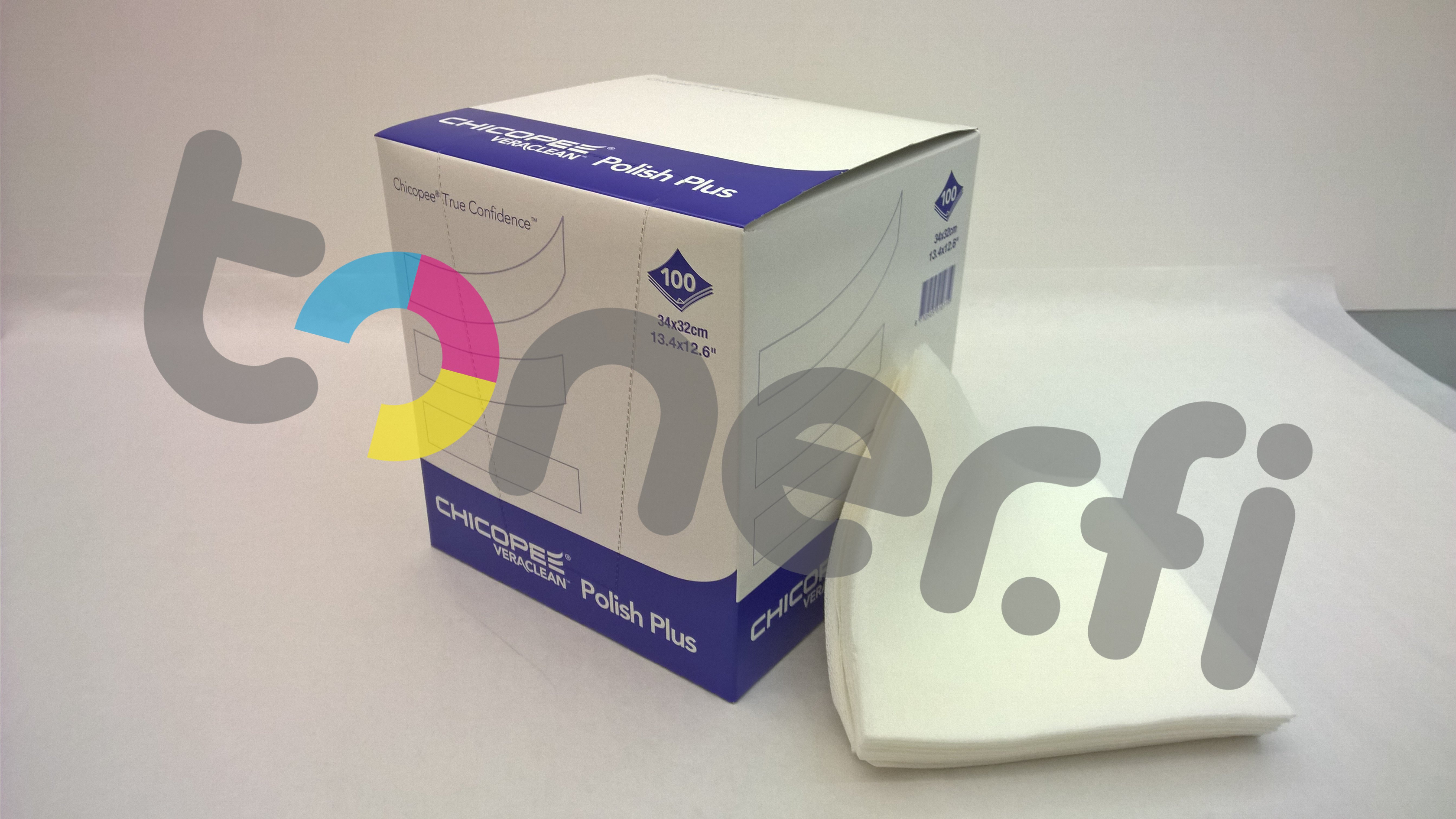Chicopee Veraclean Polish Plus White, 100 pcs