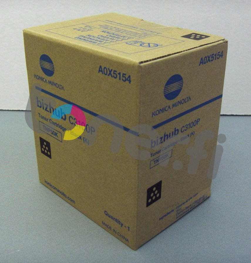 Konica TNP50K Värikasetti Musta [1 kpl jäljellä]