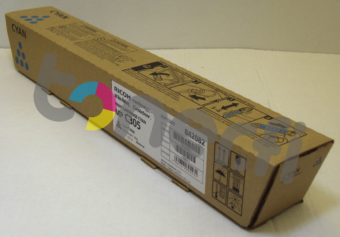Ricoh MP C305 Värikasetti Sininen