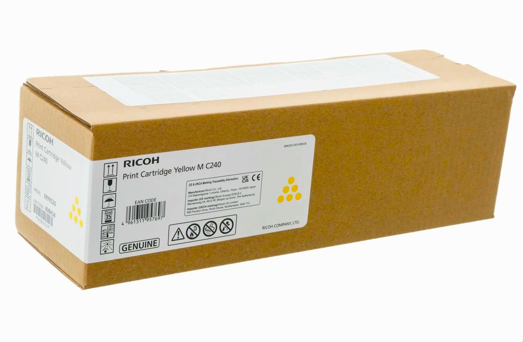 Ricoh M C240 Värikasetti Keltainen