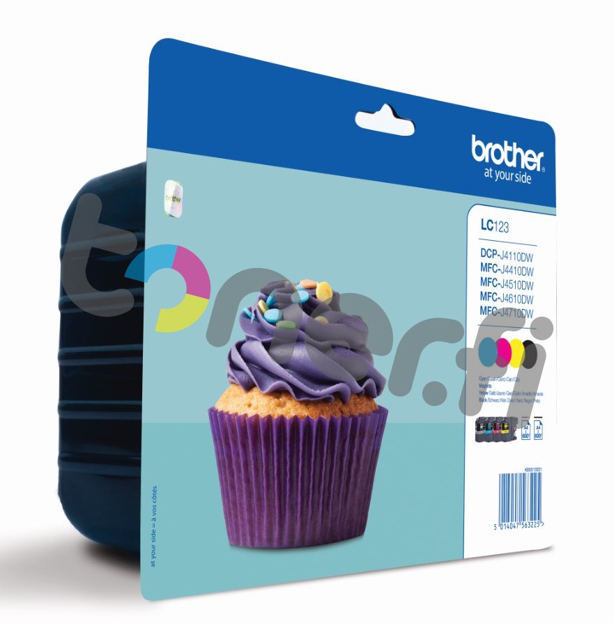 Brother LC123 Value Pack