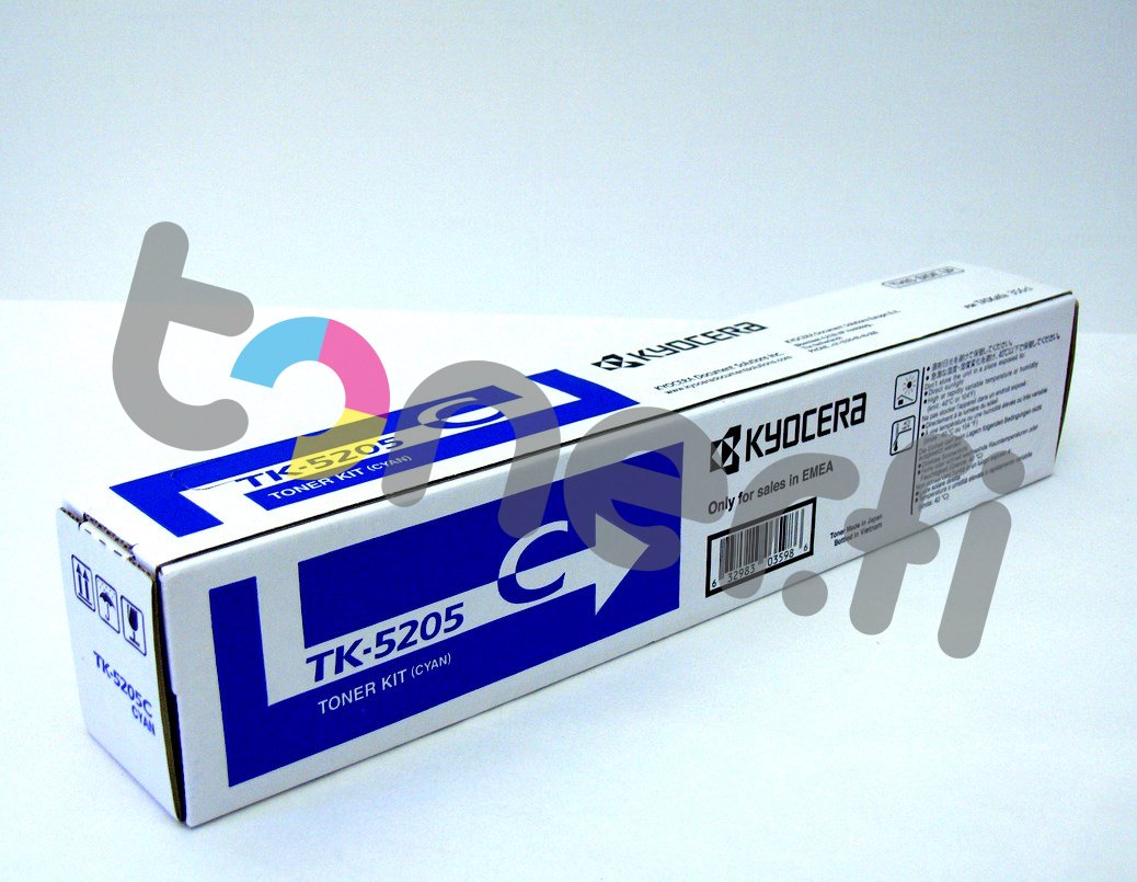 Kyocera TK-5205C Värikasetti Sininen Katun