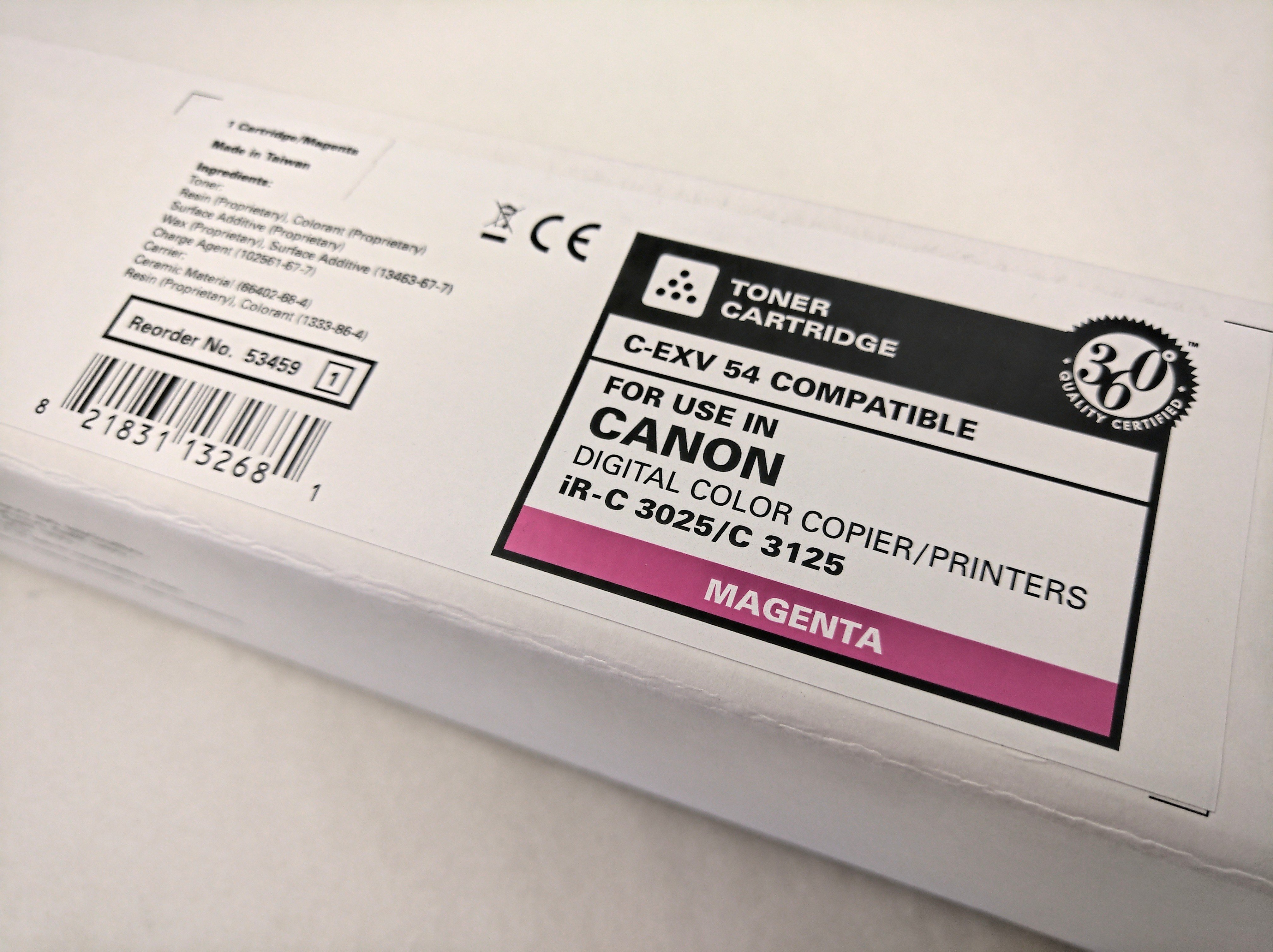 Canon C-EXV54 Värikasetti Punainen Katun 