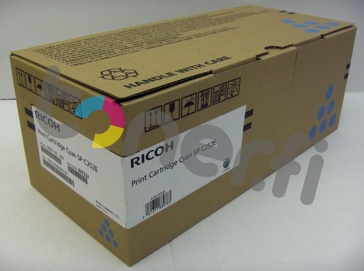 Ricoh SP C252E Värikasetti Sininen