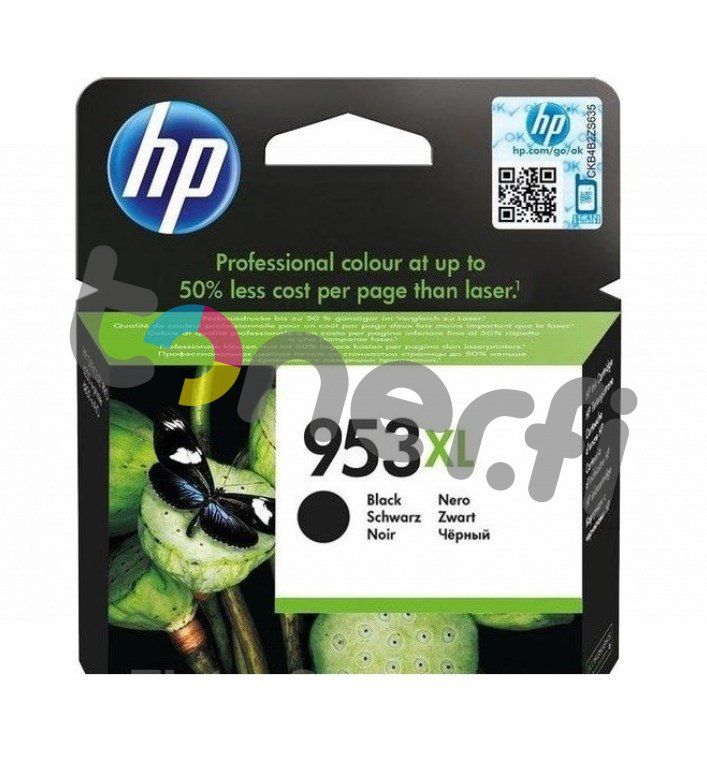 HP 953XL Musta Muste N:o L0S70AE