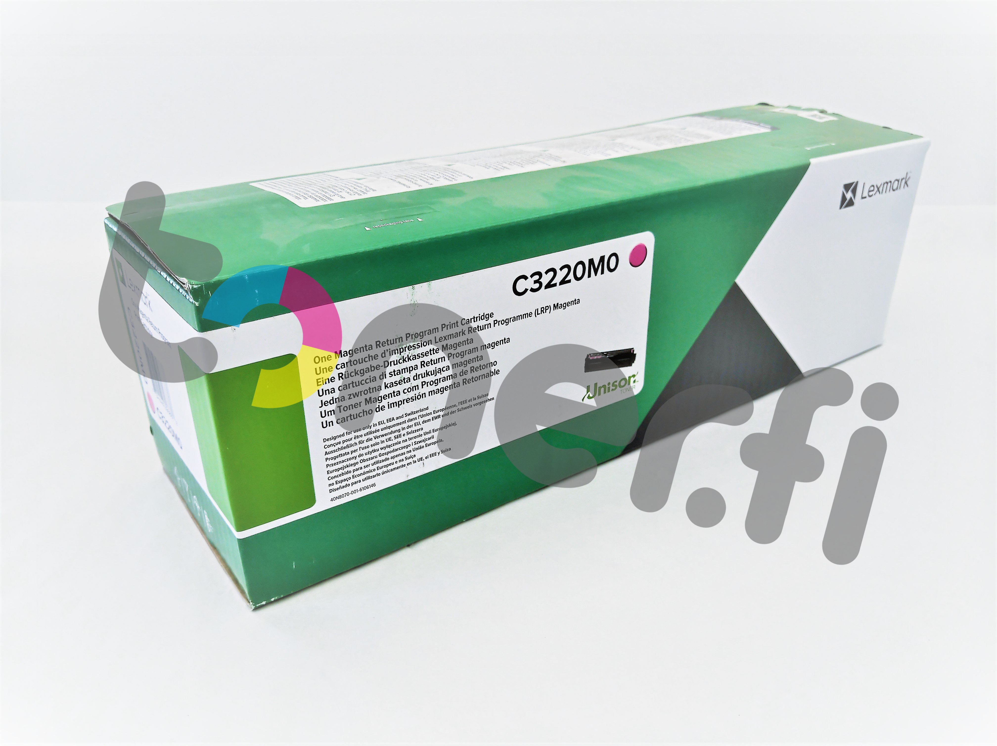 Lexmark C3224 Värikasetti Punainen C3220M0