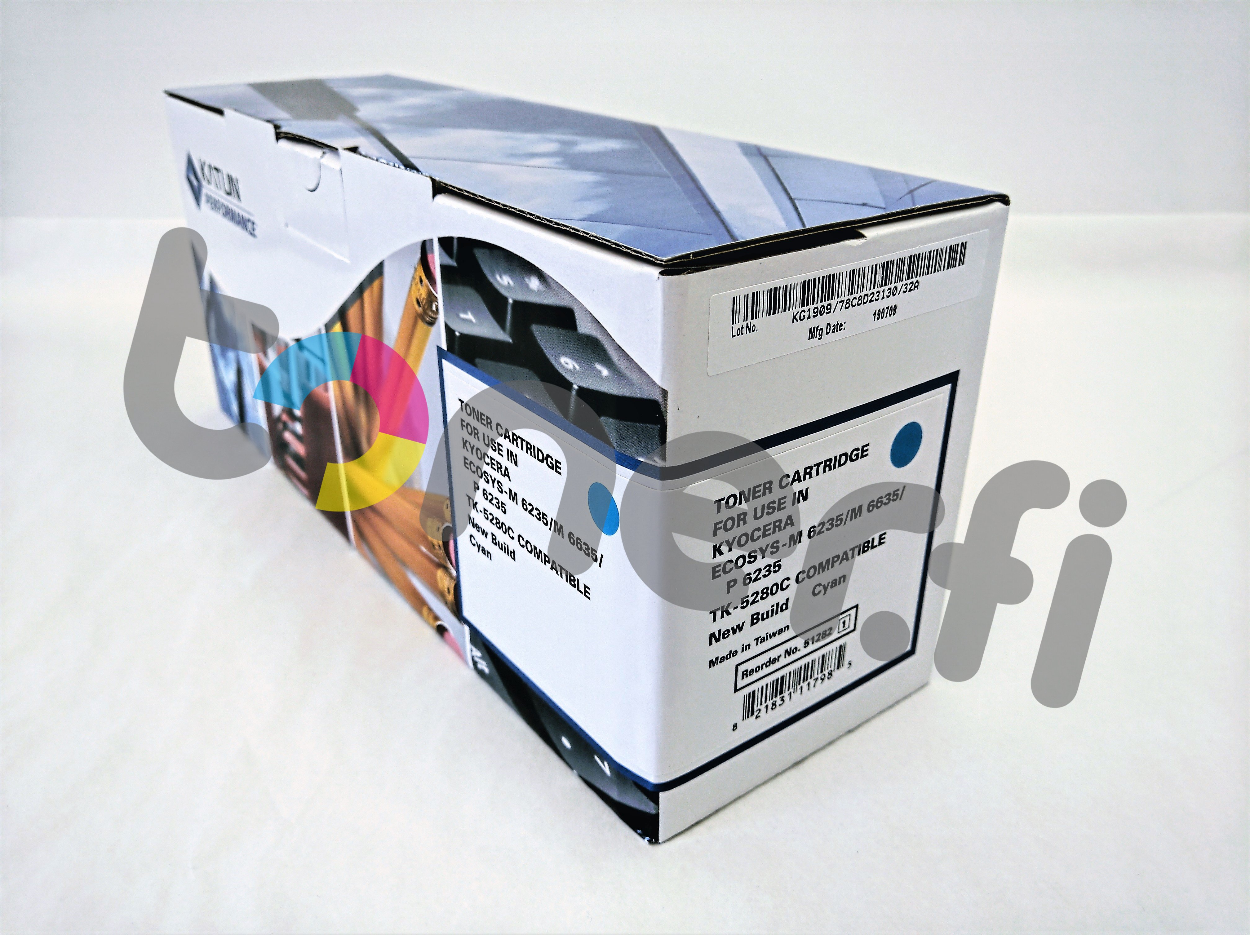 Kyocera TK-5280C Värikasetti Sininen Katun p/n 51282(52945)