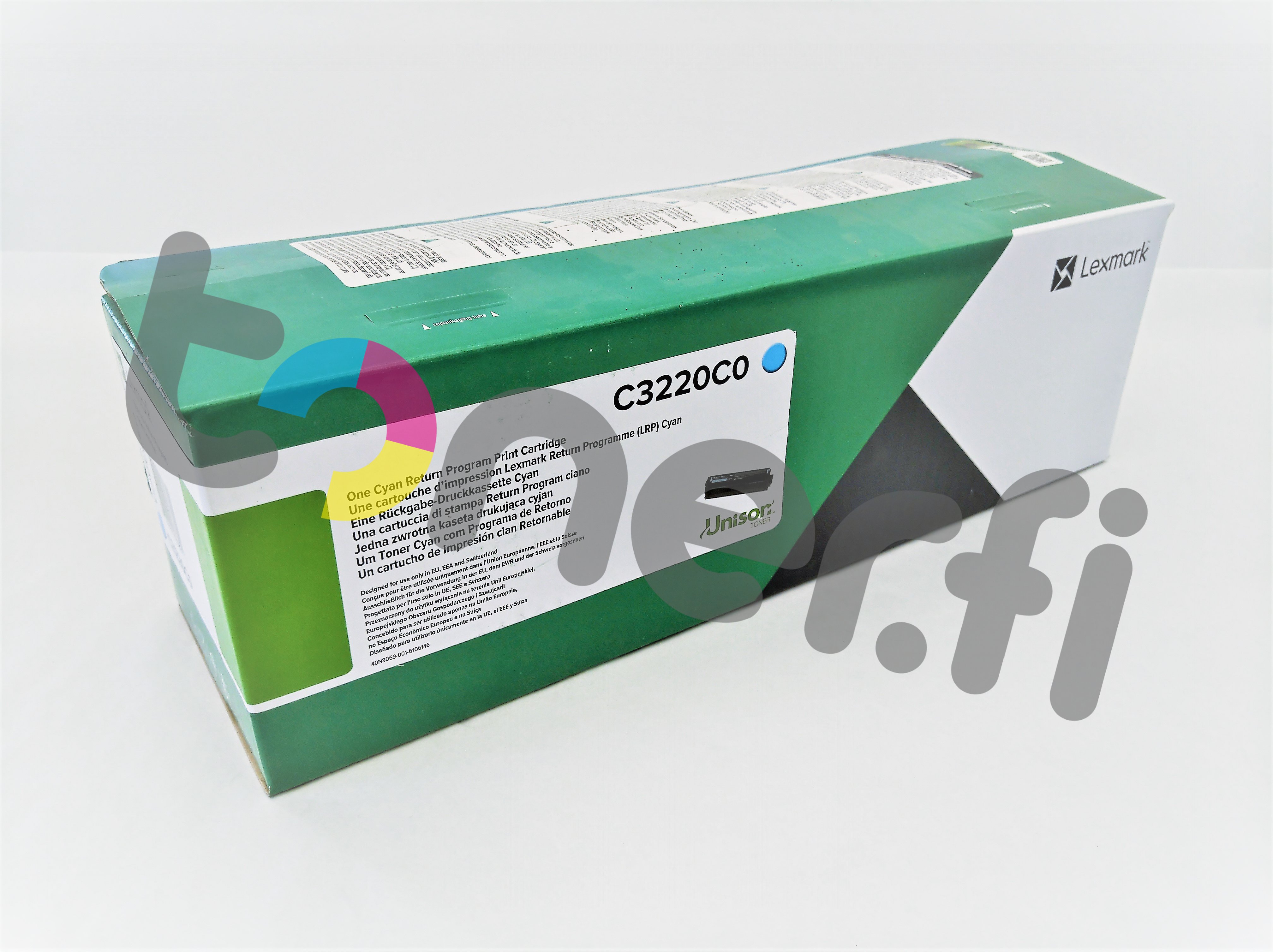 Lexmark C3224 Värikasetti Sininen C3220C0