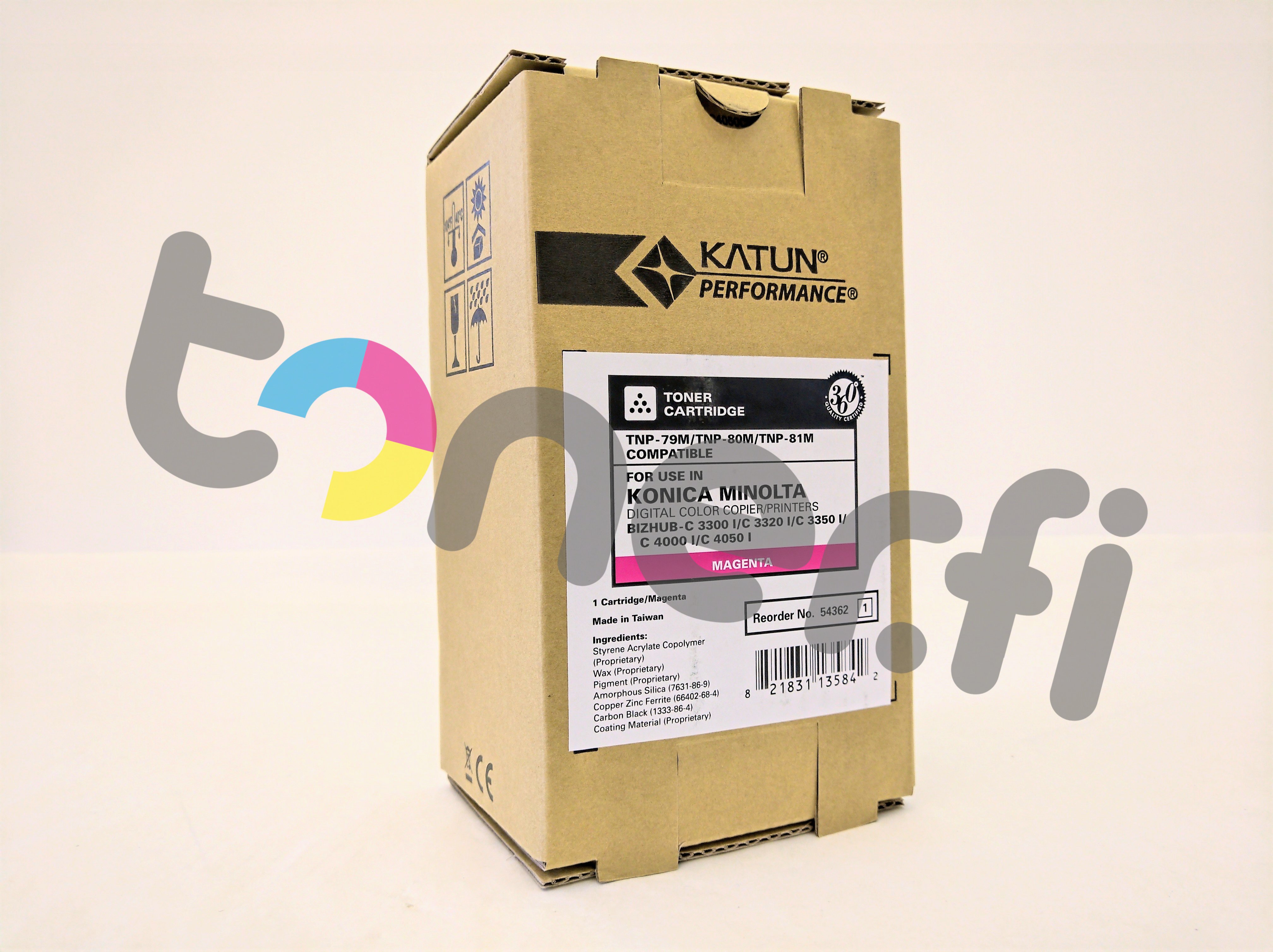 Konica Minolta TNP80M Värikasetti Punainen Katun p/n 54362/TNP79M