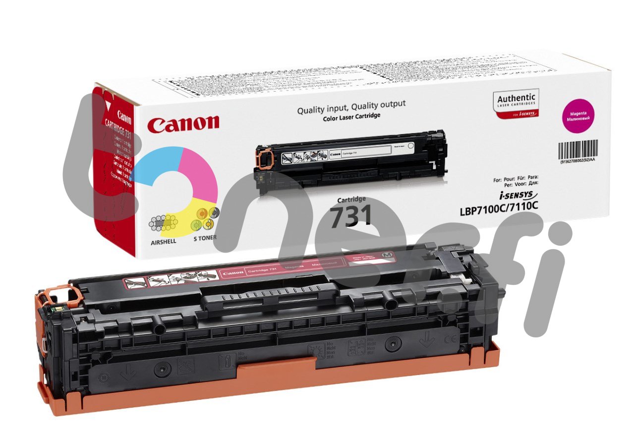 Canon 731 Värikasetti Punainen