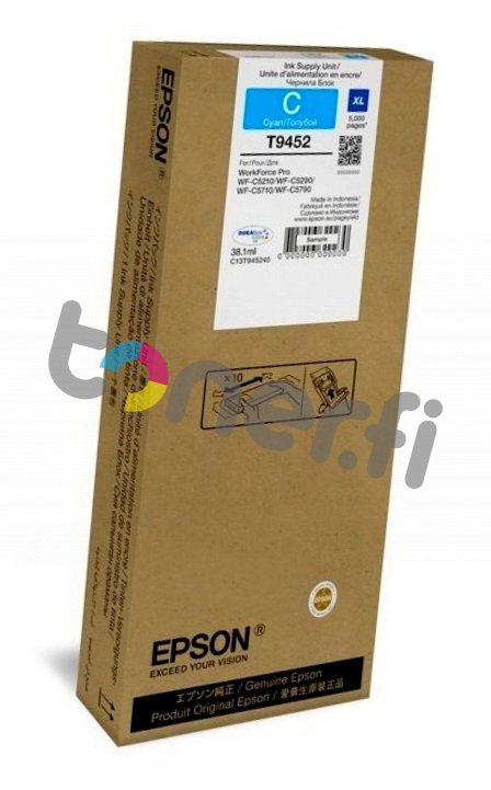 Epson C13T945240 XL Muste Sininen