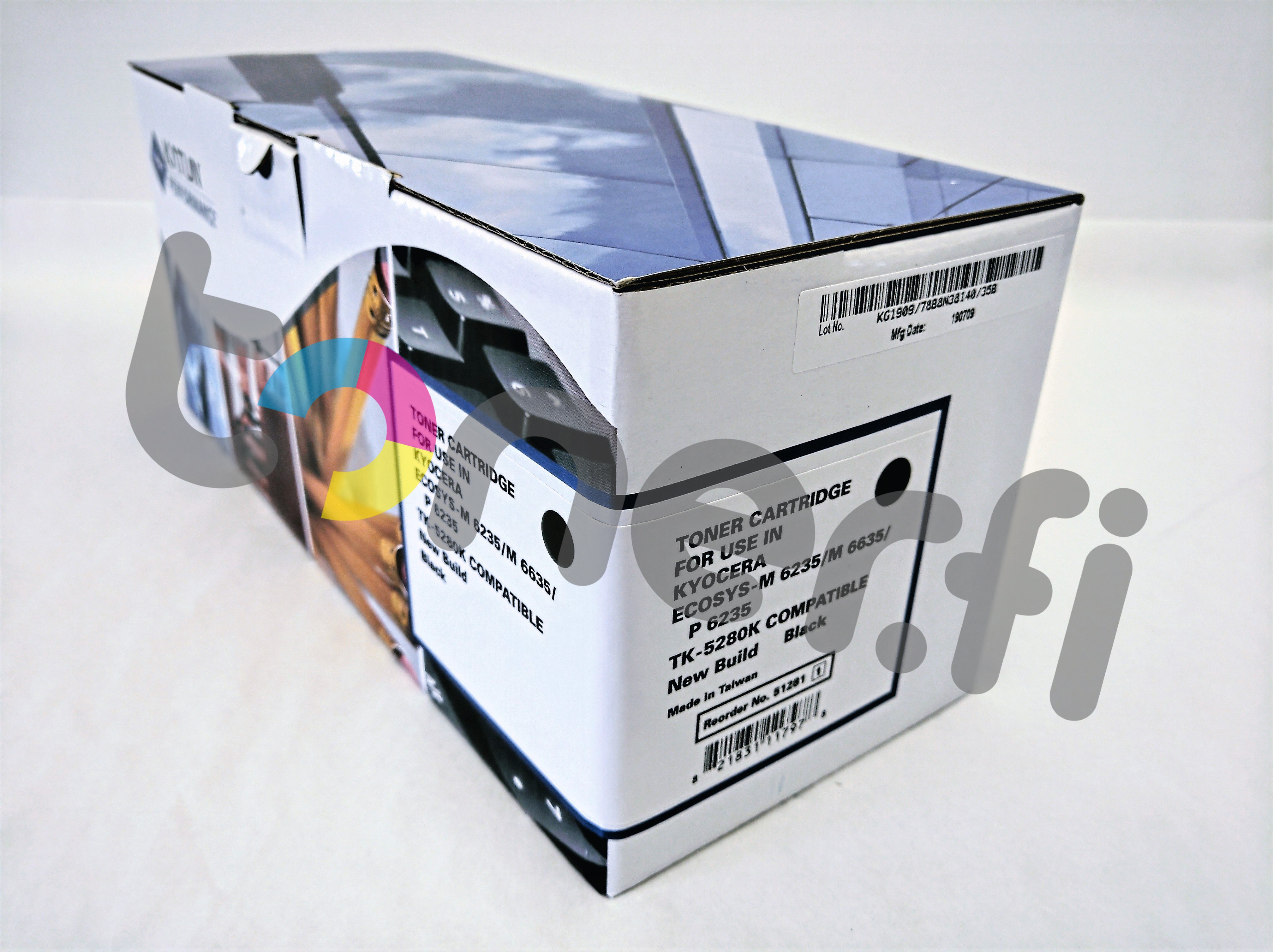 Kyocera TK-5280K Värikasetti Musta Katun p/n 51281(52945)
