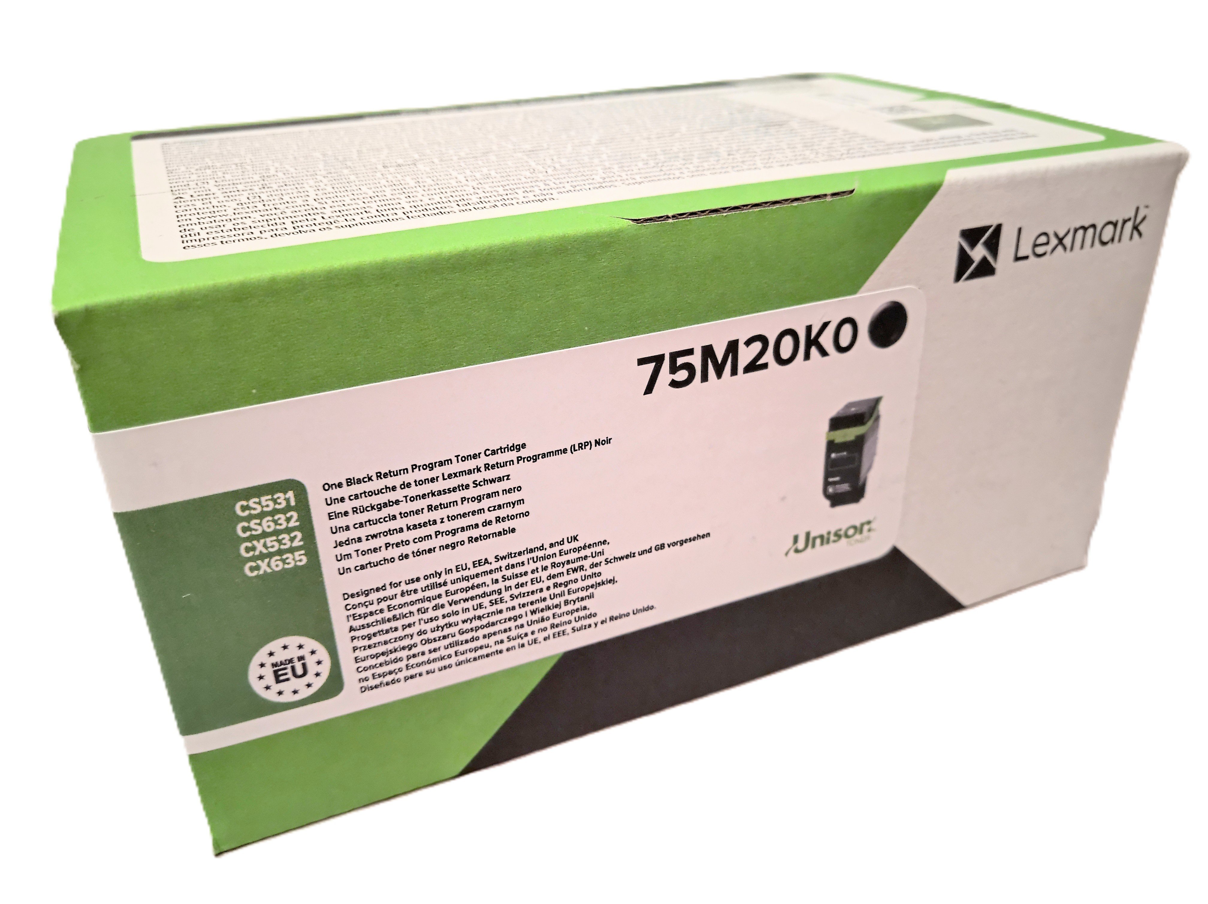 Lexmark CS531 Värikasetti Musta 75M20K0