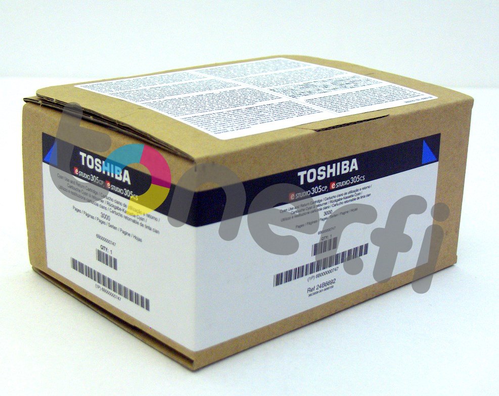 Toshiba T-305PC-R Värikasetti Sininen