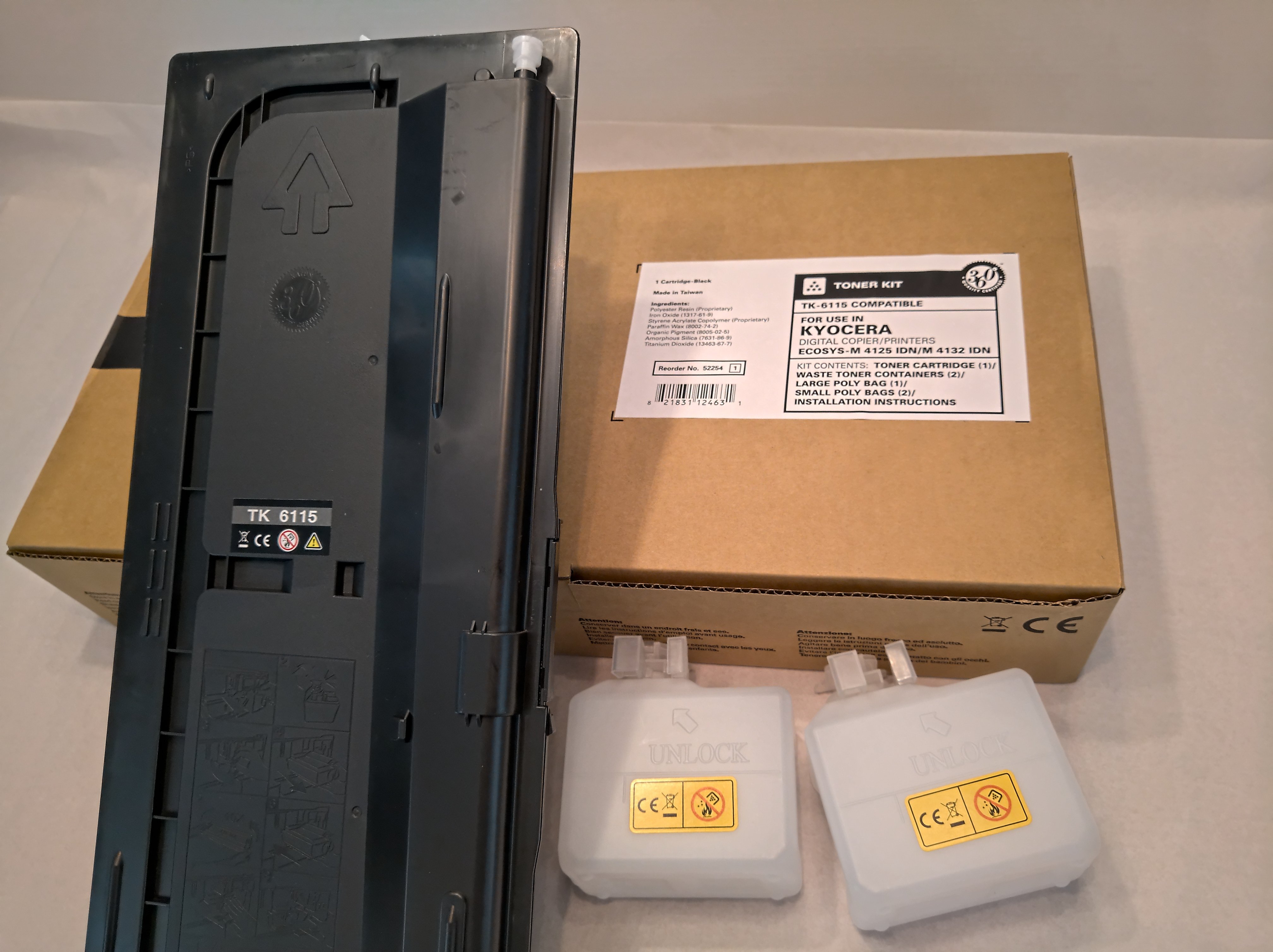Kyocera TK-6115 Värikasetti Katun p/n 52254