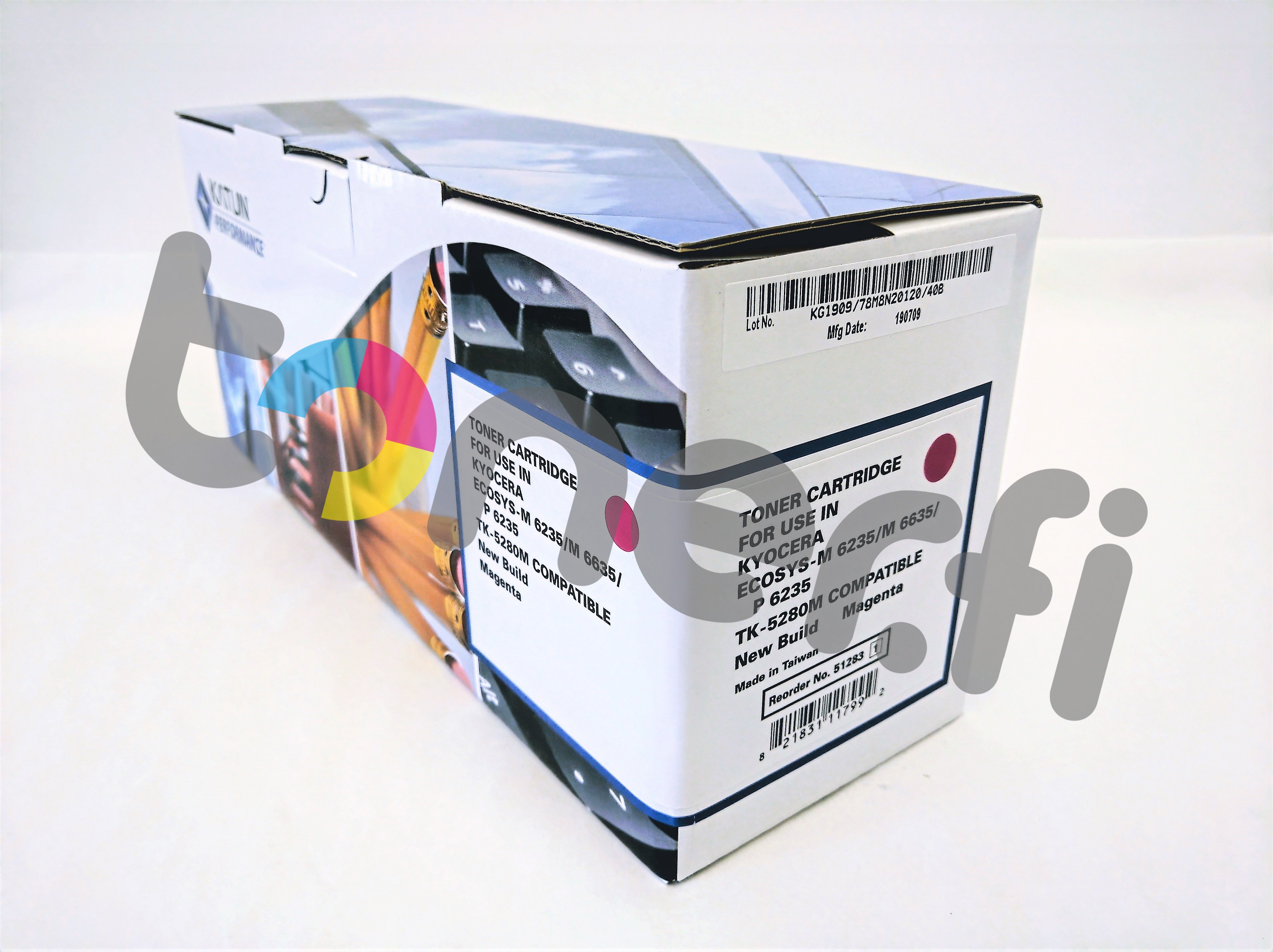 Kyocera TK-5280M Värikasetti Punainen Katun p/n 51283(52946)