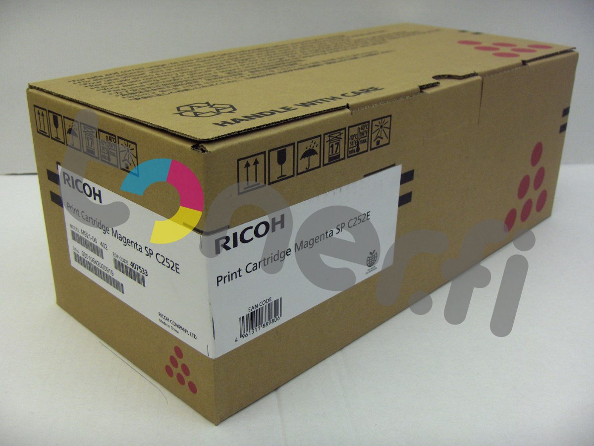 Ricoh SP C252E Värikasetti Punainen