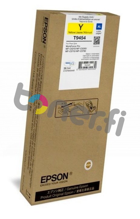 Epson C13T945440 XL Muste Keltainen