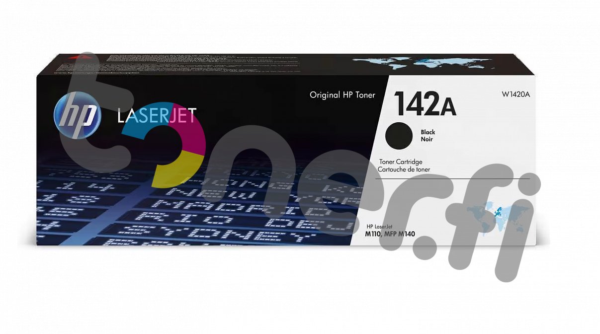 HP 142A Värikasetti Musta