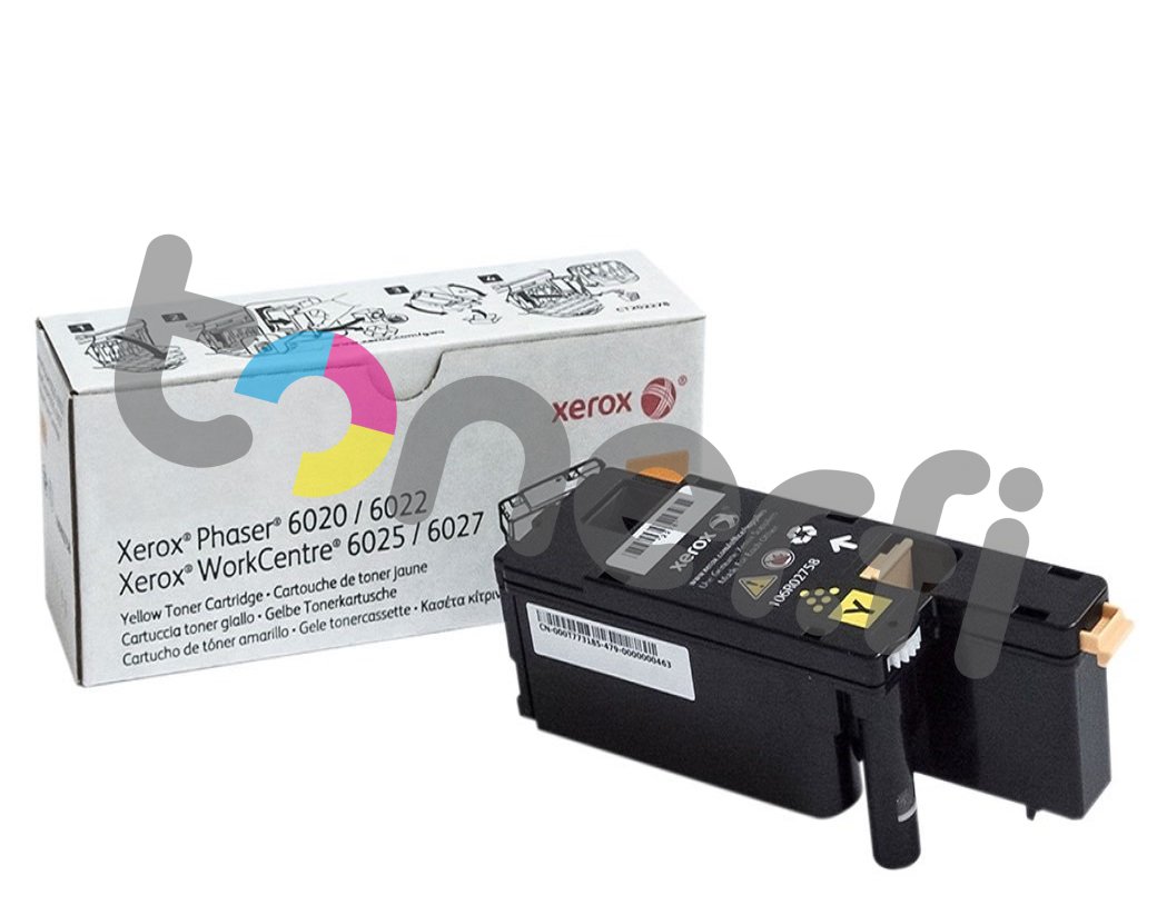 Xerox WorkCentre 6025 Värikasetti Keltainen 106R02758