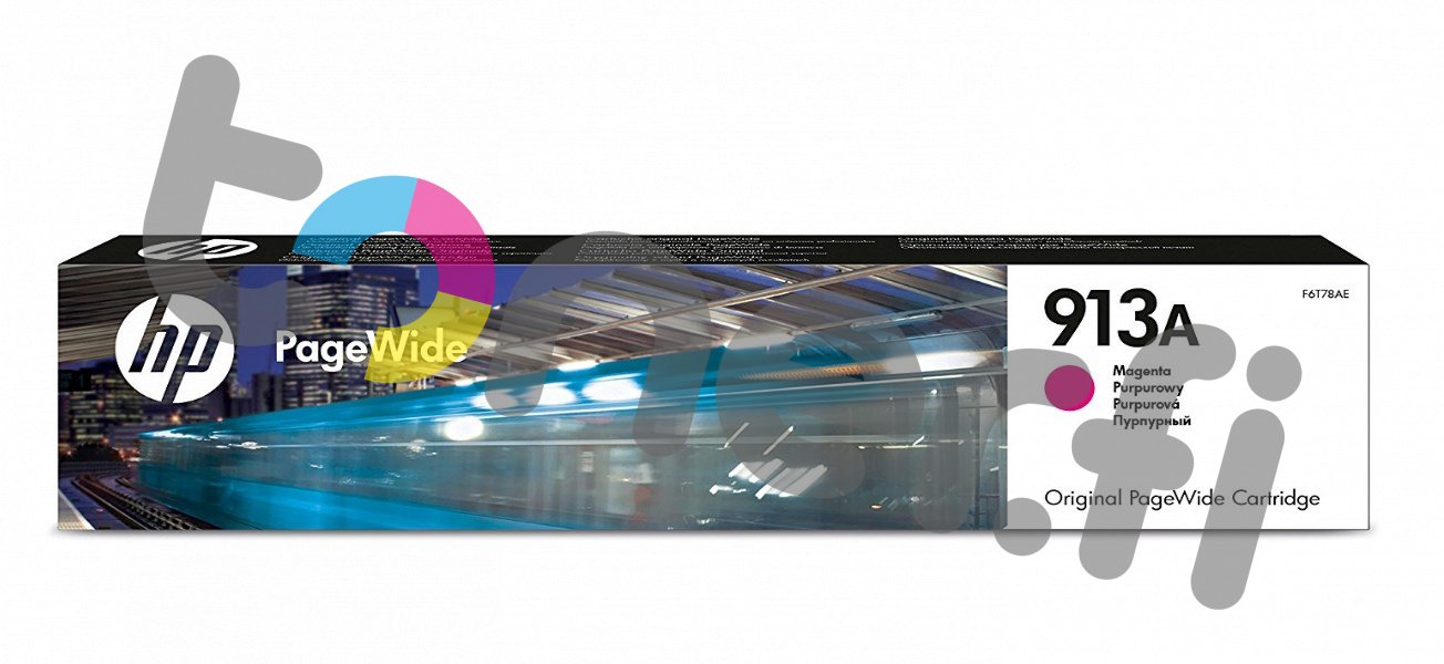 HP 913A Punainen Muste N:o F6T78AE