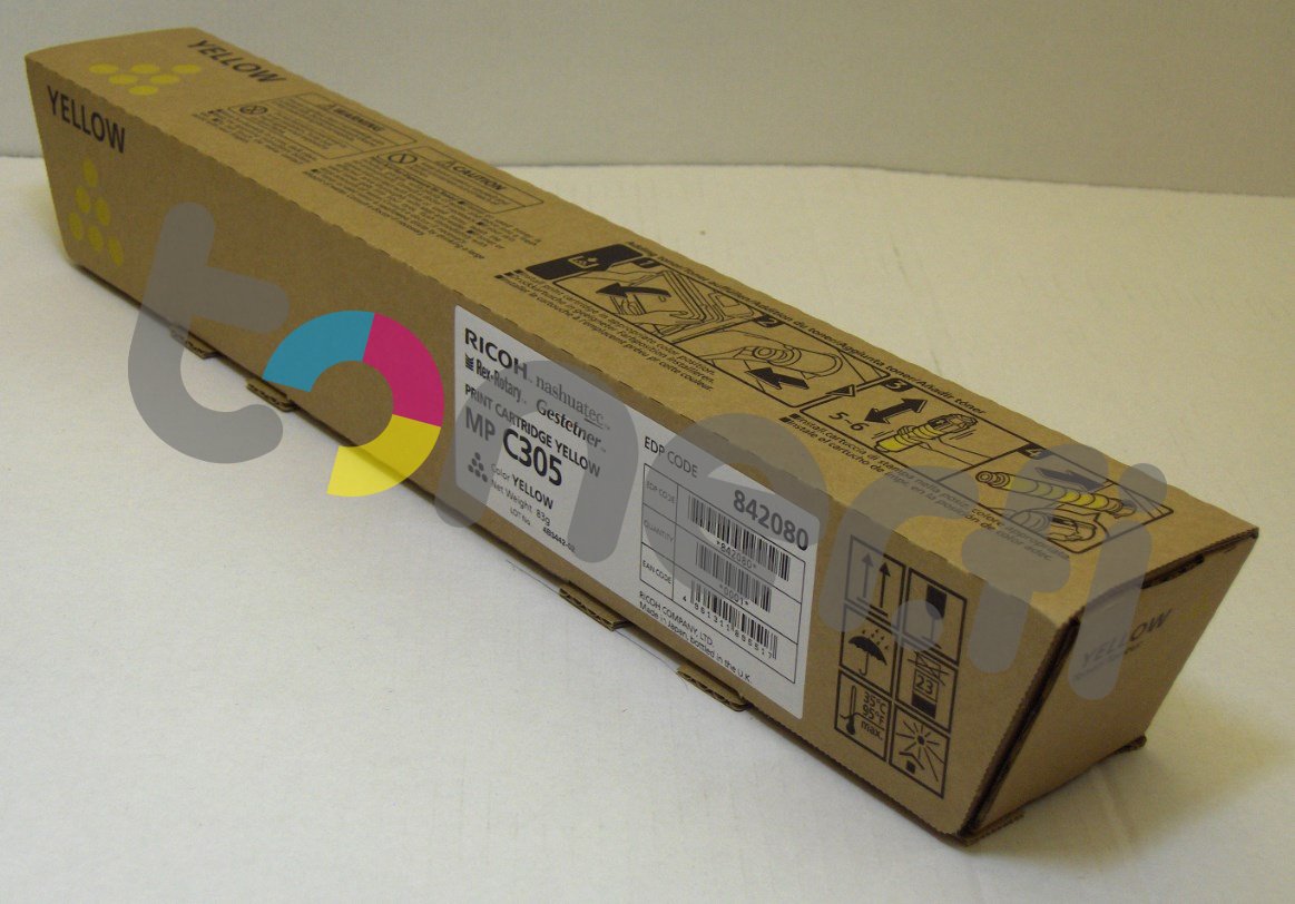 Ricoh MP C305 Värikasetti Keltainen