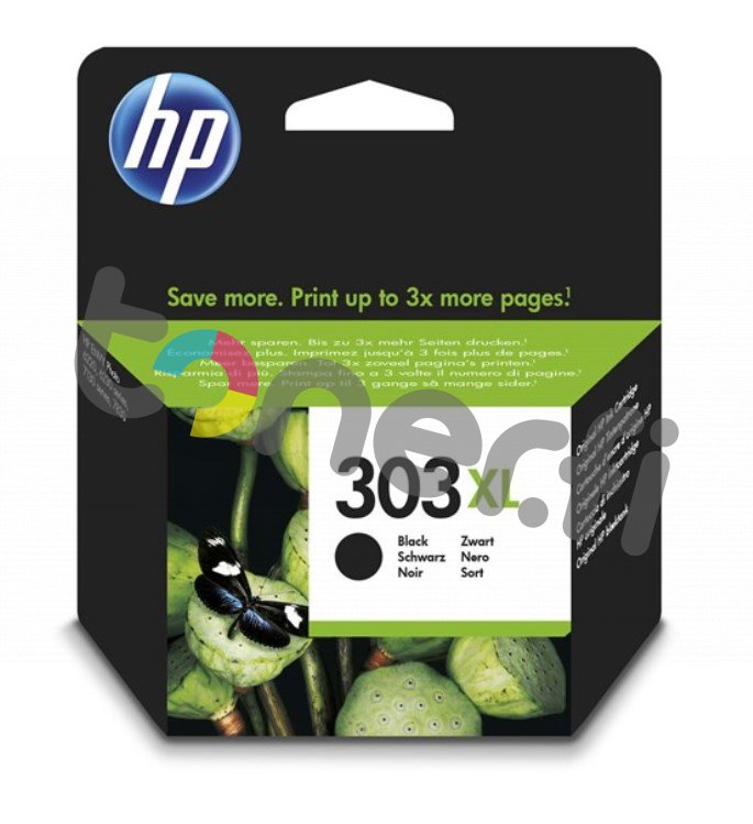 HP 303XL Musta Muste N:o T6N04AE