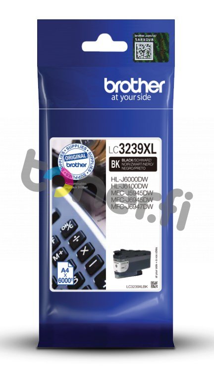 Brother LC3239XL BK Muste Musta