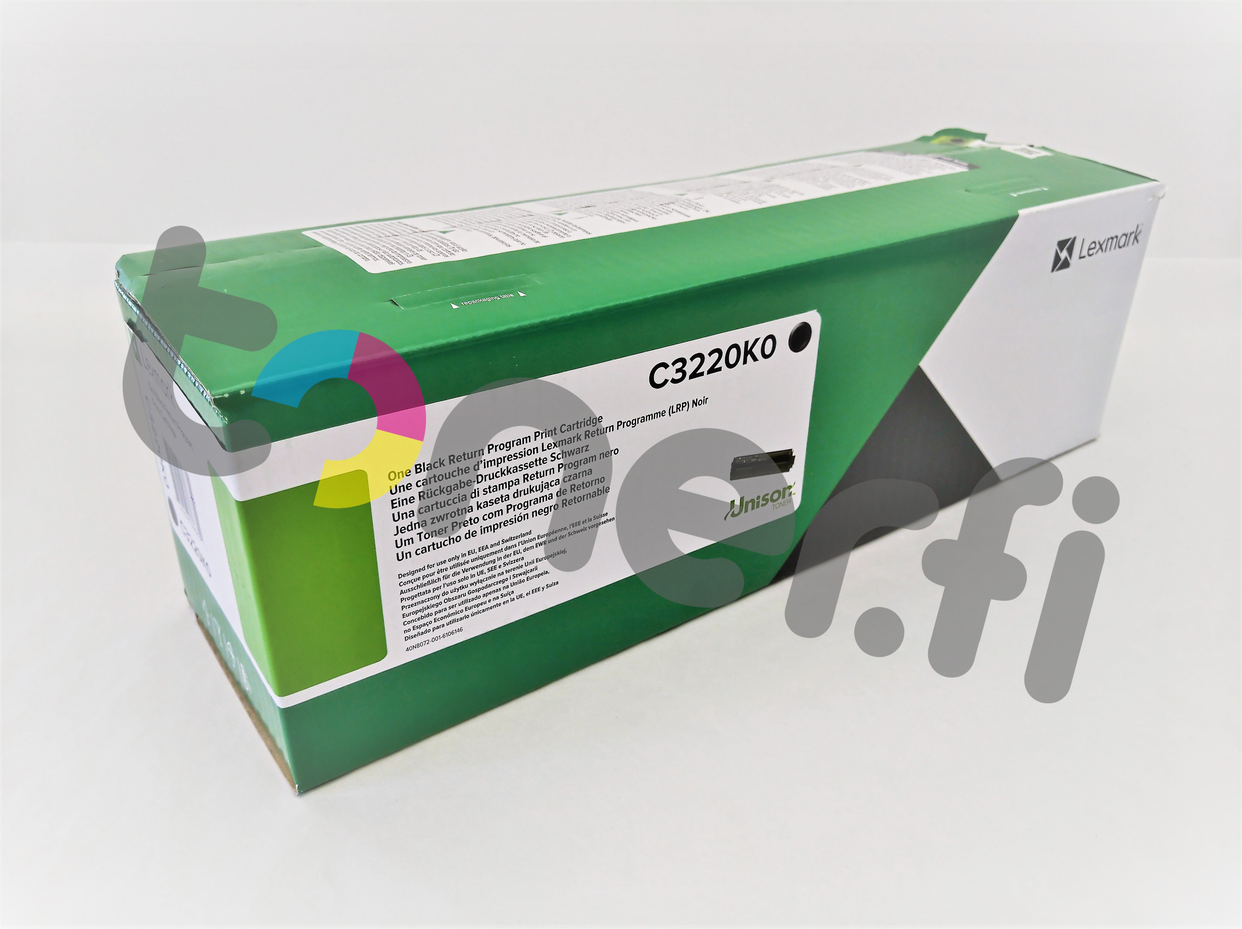 Lexmark C3224 Värikasetti Musta C3220K0
