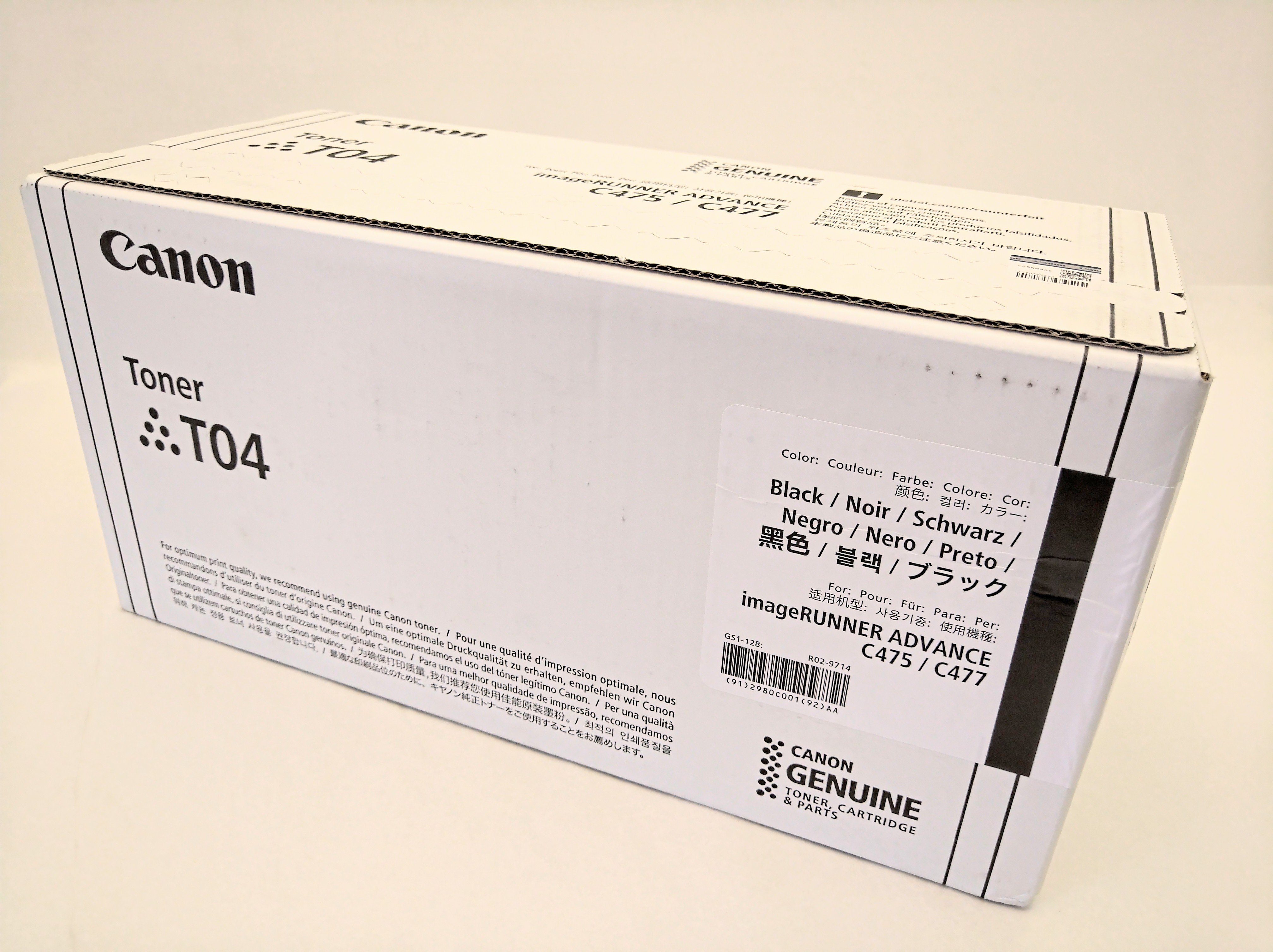 Canon T04 Värikasetti Musta