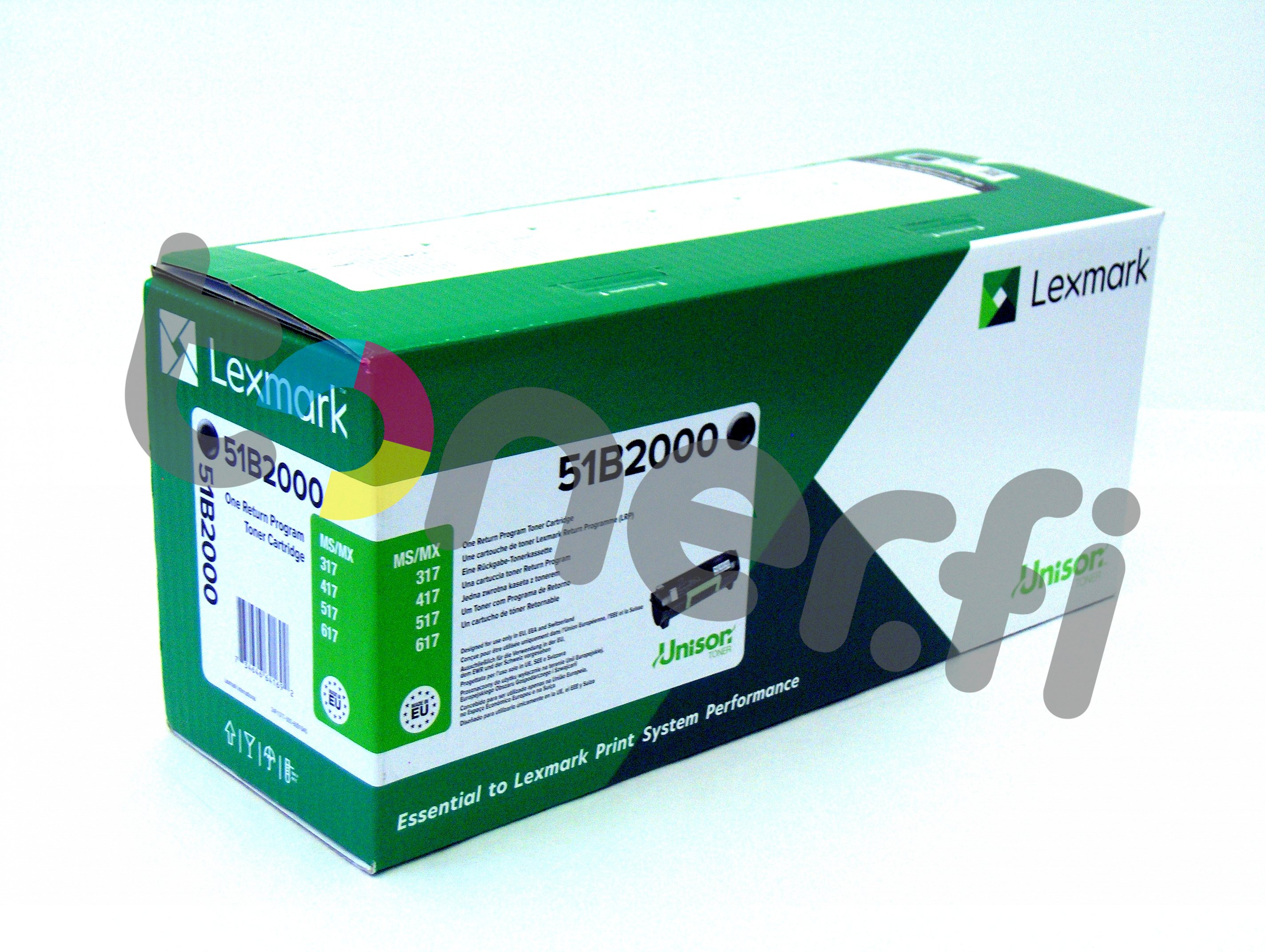 Lexmark MS317 Värikasetti 51B2000