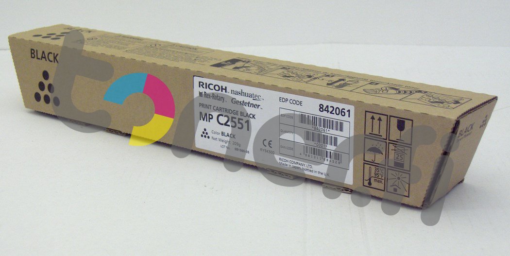 Ricoh MP C2551E Värikasetti Musta