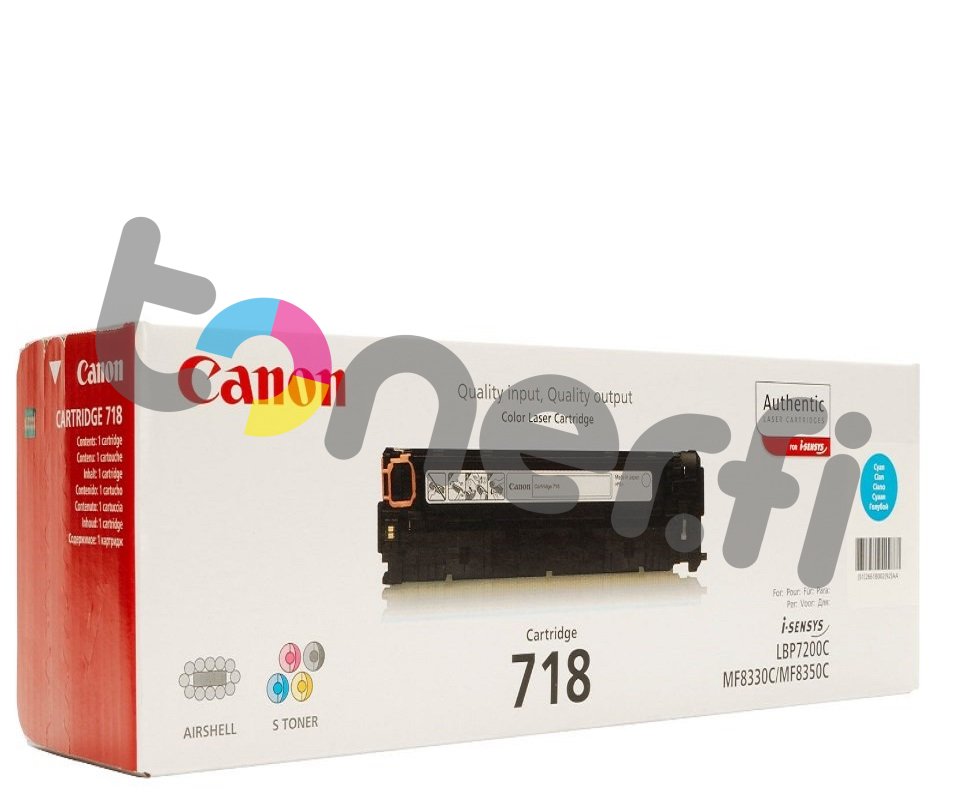 Canon 718 Värikasetti Sininen