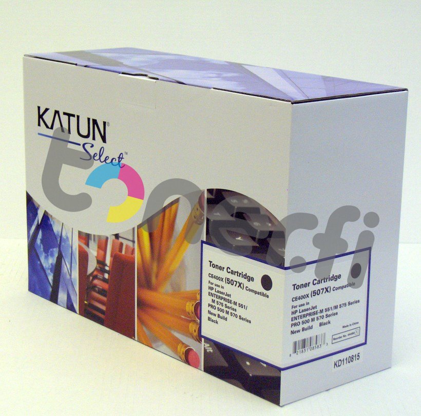 HP 507X Värikasetti Musta Katun p/n 49784 Extended Yield 