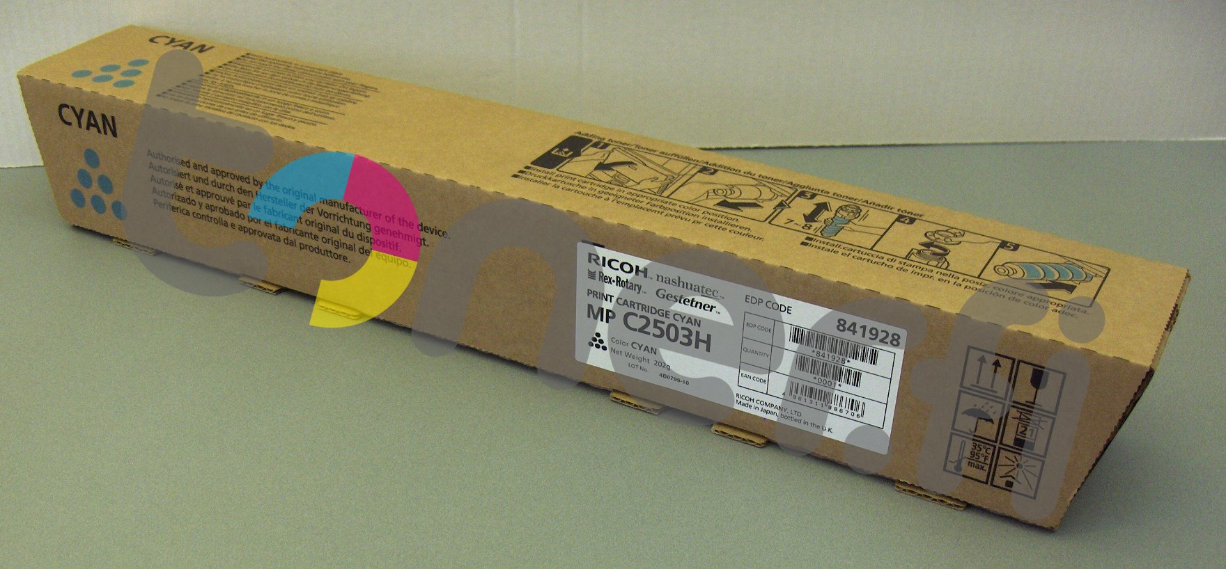 Ricoh MP C2503H Värikasetti Sininen