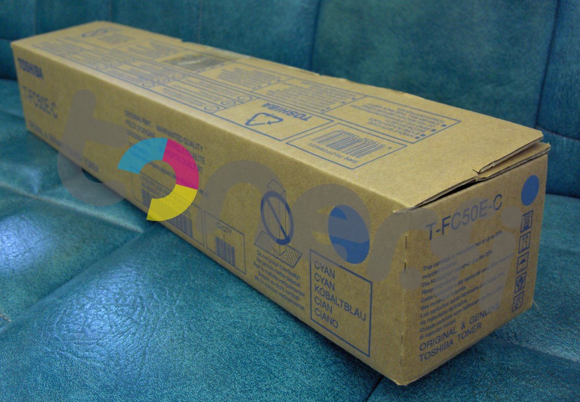 Toshiba T-FC50E-C Värikasetti Sininen