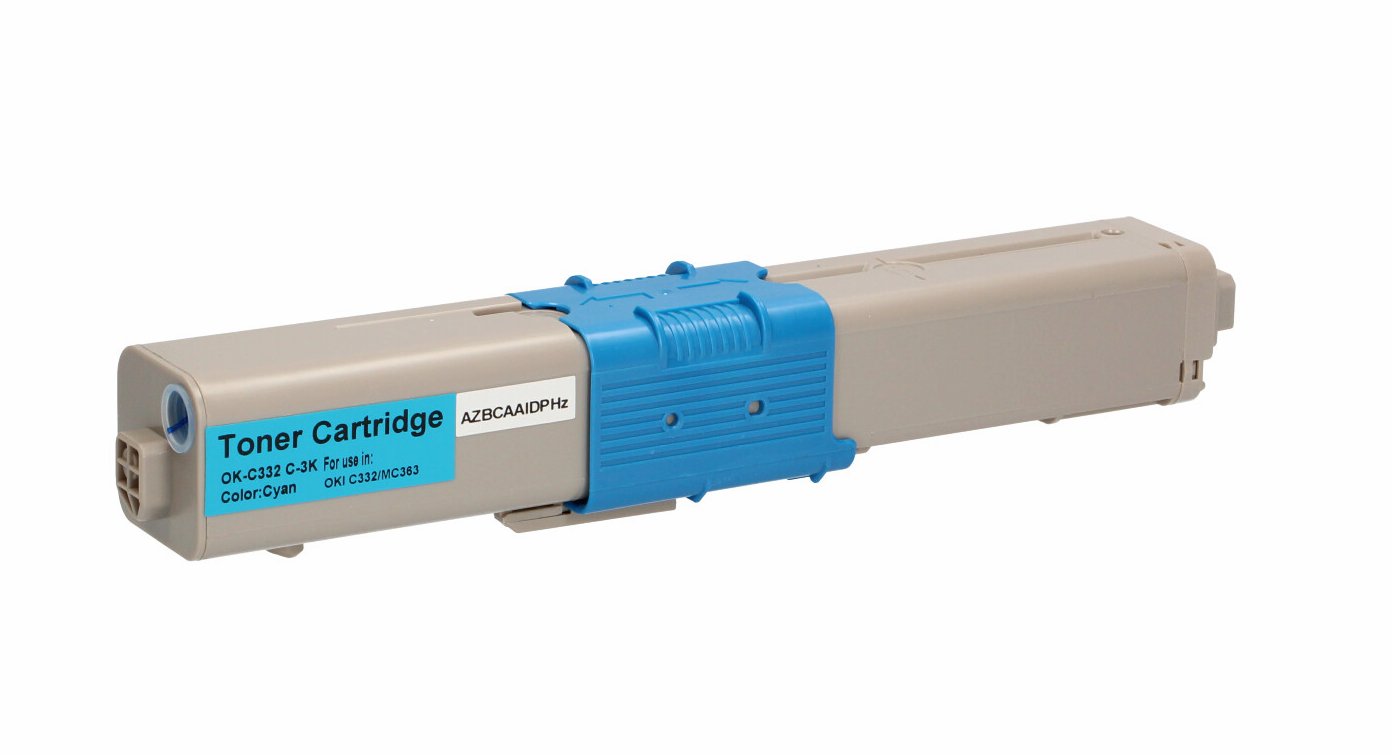 OKI C332 Värikasetti HC Sininen FLWR