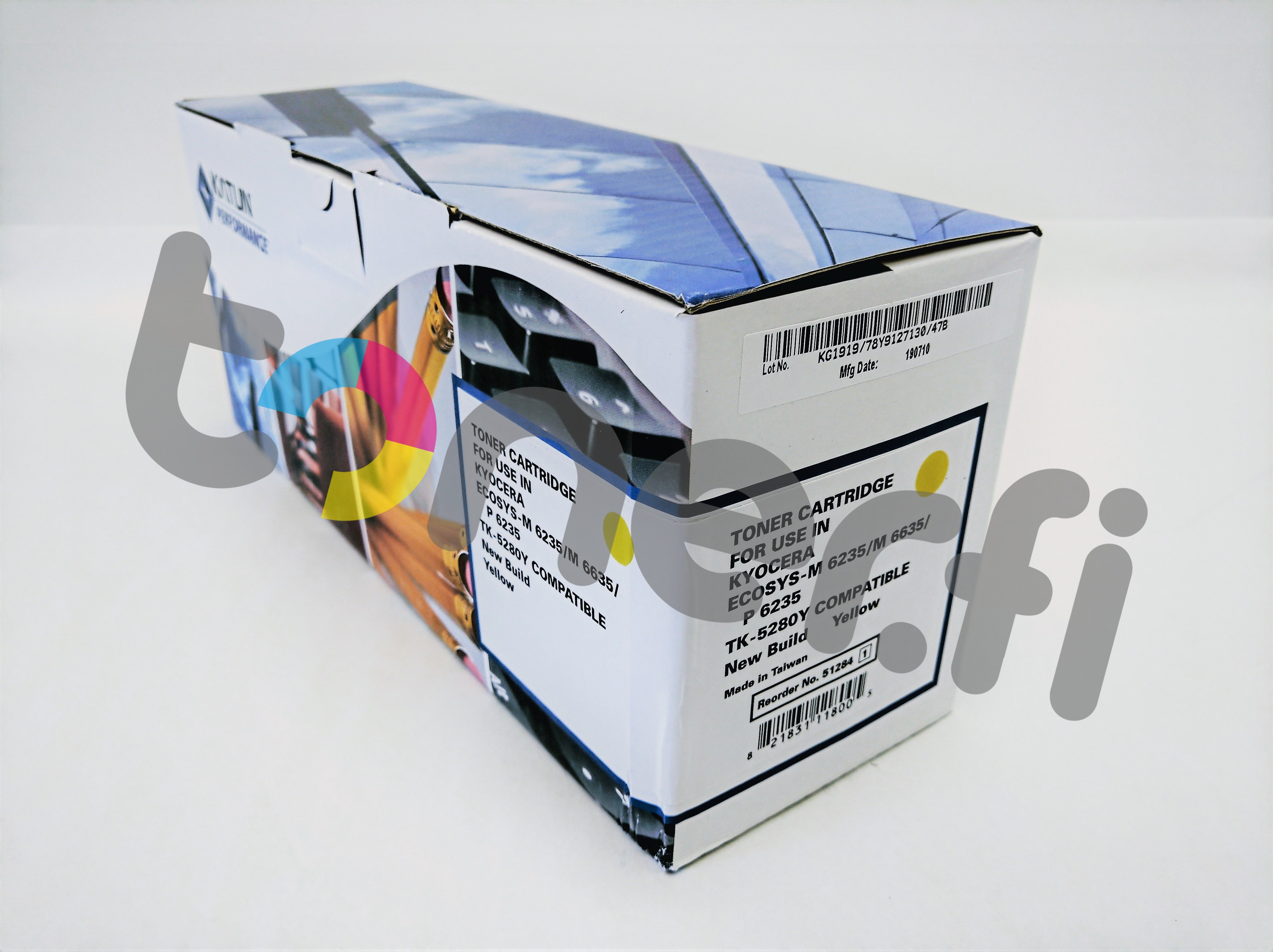 Kyocera TK-5280Y Värikasetti Keltainen Katun p/n 51284(52947)